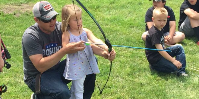 کلاس تیر و کمان کودکان