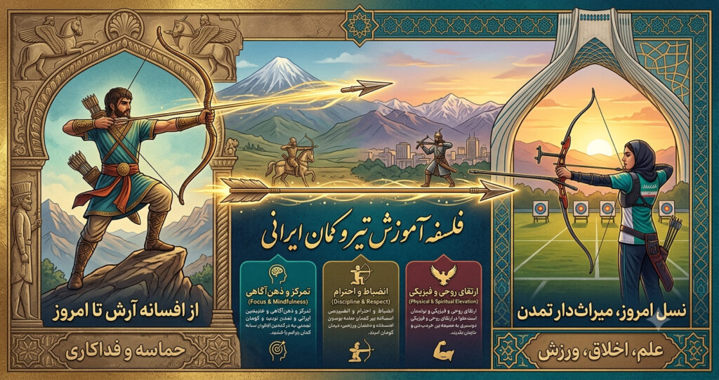 فلسفه آموزش تیر و کمان ایرانی