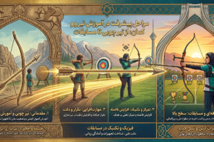 مراحل پیشرفت در آموزش تیر و کمان